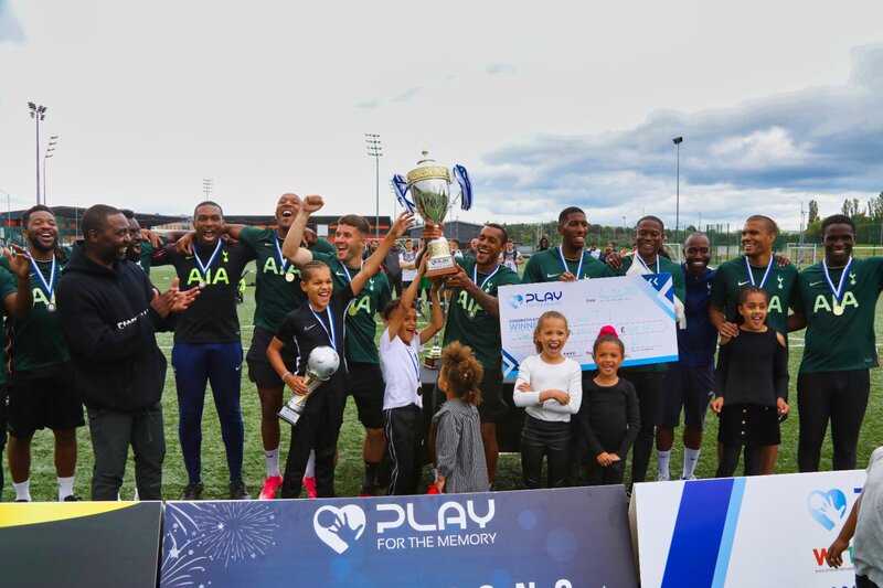 The tournament's winning team celebrate
