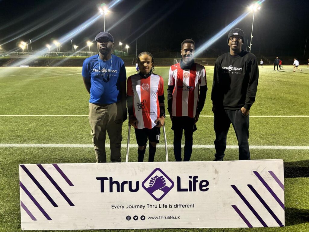 Group Photo of Participants at Thru Life Feb 2025 Inclusive Football Tournament
