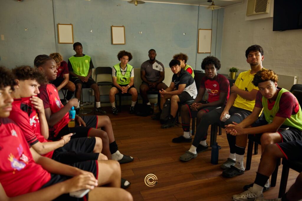 Participants seated ata workshop during the event